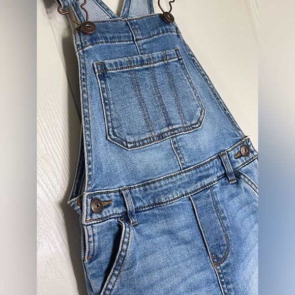 Oshkosh bgosh denim romper overall dress size 6 - Picture 2 of 4